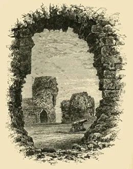 Cassell And Company Prints: In Flint Castle, 1898. Creator: Unknown