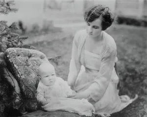 Black And White Baby Photos Prints: Florence Appleton Dodd, between c1915 and c1920. Creator: Bain News Service