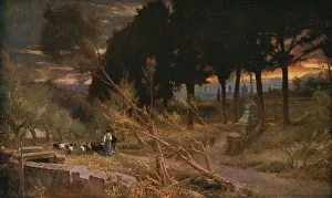 Albert Goodwin's Florence: Evening Print, 1896