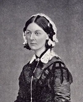 Crimean War Nurse Prints: Florence Nightingale, c1860. Creator: Unknown