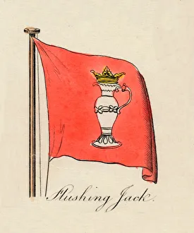 Netherlands Maritime History Prints: Flushing Jack, 1838