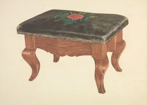 Frank Eiseman Footstool Print, c. 1939