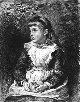 Forbidden Fruit Print after John Everett Millais, c1880-83