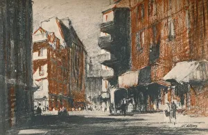 Parisian Urban Landscape Prints: These foreign-looking streets, c1927, (1927). Artist: Henry Franks Waring