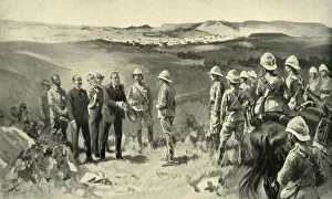 British Army South Africa Prints: The Formal Surrender of Bloemfontein, 1900. Creator: Joseph Finnemore