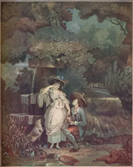 The Connoisseur Magazine Prints: Fortune and Misfortune, or The Broken Pitcher