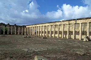 Ancient Greek City Prints: Forum, Cyrene, Libya