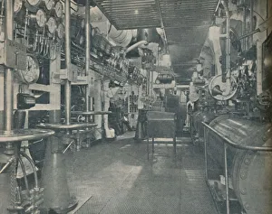 Empress of Britain Forward Engine-Room Print, 1936