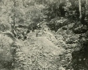 Federated Australia Images Prints: Fossickers at Work, 1901. Creator: Unknown