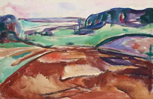 Edvard Munch Norway Prints: Fra Ekely (From Ekely), 1916