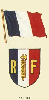 French Flag Prints: France, c1935. Creator: Unknown