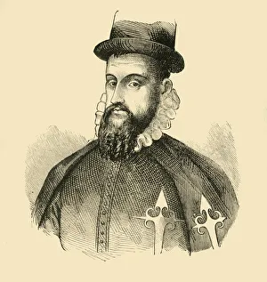 Francisco Pizarro, c1510-1520, (1890). Creator: Unknown Francisco Pizarro, c1510-1520, (1890). Creator: Unknown