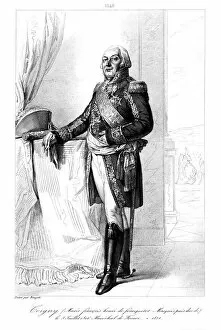 Images Dated 22nd June 2006: Francois-Henri de Franquetot de Coigny (1737-1821), Marshal of France, 1839. Artist: Darodes