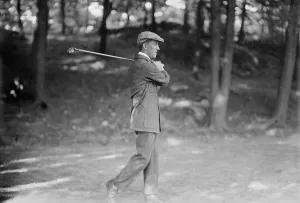Black And White Golf Images Prints: Fred McLeod - golf, between c1910 and c1915. Creator: Bain News Service