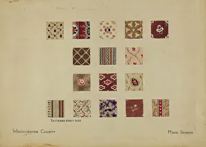 Vintage Friendship Quilt Print, c. 1936