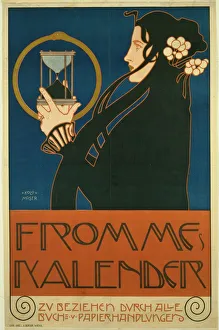 Frommes Kalender, 1903. Artist: Moser, Koloman (1868-1918) Frommes Kalender, 1903. Artist: Moser, Koloman (1868-1918)