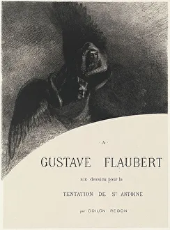 Heritage Art Prints For Sale Prints: Frontispiece, 1889. Creator: Odilon Redon