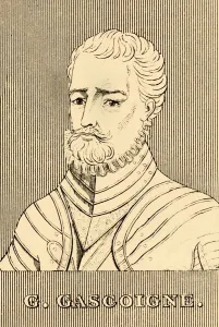 G. Gascoigne, (c1535-1577), 1830. Creator: Unknown G. Gascoigne, (c1535-1577), 1830. Creator: Unknown