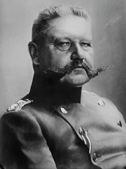 Gen. Von Hindenburg Print, c1910-1915