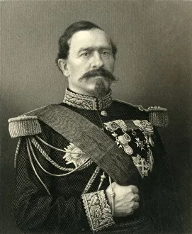 General Bourbaki Print, c1872