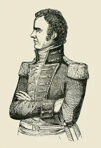 American Soldier Prints: General Gaines, 1849. Creator: Unknown
