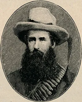Monochrome Male Figure Prints: General Pretorius, 1902