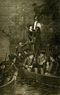 Seven Years War Images Prints: General Wolfe's Attack on Quebec, (1902). Creator: Unknown