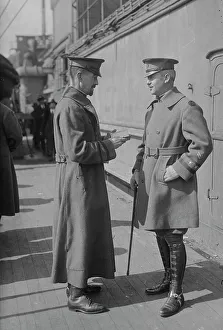 Bain News Service Photos Prints: Generals Vanderbilt & O'Ryan, between c1915 and c1920. Creator: Bain News Service