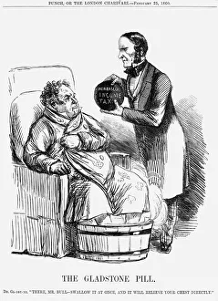 William Ewart Gladstone Image Prints: The Gladstone Pill, 1860
