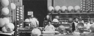 Monochrome Photography 20th Century Prints: Globe Making, 1917