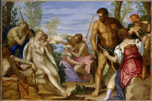 Renaissance Oil Paintings Prints: The Gods of Olympus