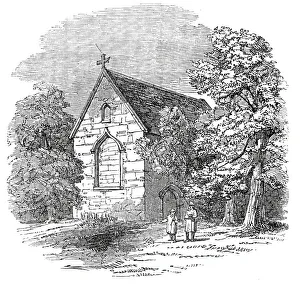 Godstow Nunnery Ruins, Oxfordshire, 1845 Print