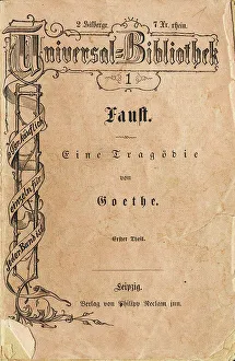 Goethes Faust I, the first volume of Reclams Universal Library, appeared on November 10, 1867 Goethes Faust I, the first volume of Reclams Universal Library, appeared on November 10, 1867