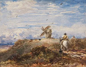 David Cox The Elder Paintings Prints: Going to the Mill, 1848. Creator: David Cox the Elder