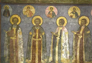 Grand Princes Vasiliy Yuryevich Kosoy, Yury of Zvenigorod, Dmitry Yurievich Krasny and Andrey Dmitri Grand Princes Vasiliy Yuryevich Kosoy, Yury of Zvenigorod, Dmitry Yurievich Krasny and Andrey Dmitri