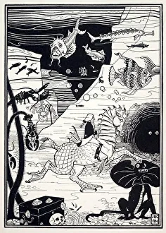 There was a great variety of tall, noble trees, loaded with marine fruit, such as lobsters… There was a great variety of tall, noble trees, loaded with marine fruit, such as lobsters…