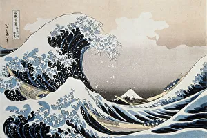 The Great Wave off the Coast of Kanagawa, c1829-c1831. Artist: Hokusai The Great Wave off the Coast of Kanagawa, c1829-c1831. Artist: Hokusai