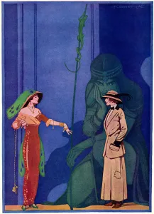 The Green Eyed Monster, 1913. Artist: Casavant The Green Eyed Monster, 1913. Artist: Casavant