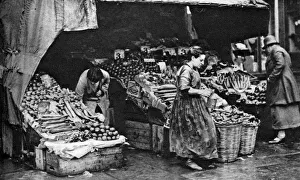 A greengrocer of the Commercial Road, London, 1926-1927 A greengrocer of the Commercial Road, London, 1926-1927