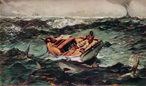 The Gulf Stream, 1899, (1943). Creator: Winslow Homer The Gulf Stream, 1899, (1943). Creator: Winslow Homer