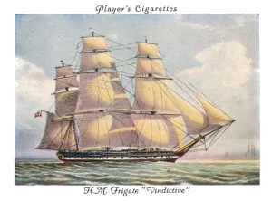 Royal Navy Frigate Prints: H. M.s Vindictive, 1936. Creator: Unknown