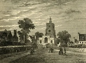 Grade II Listed Buildings UK Prints: Hackney Church, c1876. Creator: Unknown