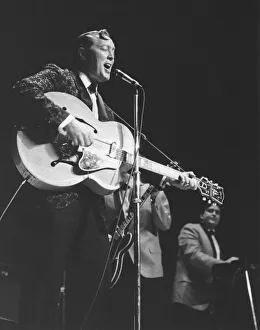 Prints of Bill Haley, Fairfield Hall, Croydon, London, 1964 Croydon Prints: Bill Haley Print, Fairfield Hall, Croydon, London 1964