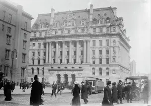 Hall of Records NYC Print c1910-1915