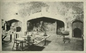 Hampton Court Palace - part of the palace kitchen which is kept exactly as it was Hampton Court Palace - part of the palace kitchen which is kept exactly as it was