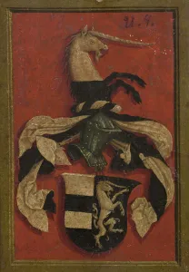 Bernhard Strigel Prints: Hans Roth Print, Reverse Side, 1527