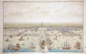 State Hermitage Collection Images Prints: Harbour at Kronshtadt. Draft