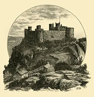 Grade I Listed Building Prints: Harlech Castle, 1898. Creator: Unknown
