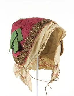 Colorful Headdress Prints: Hat. Creator: Unknown