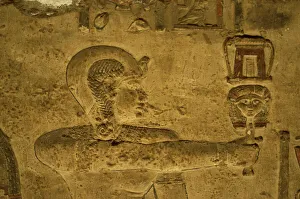 Egyptian Archaeological Site Prints: Hathor Temple, Dendera, Egypt. Creator: Unknown